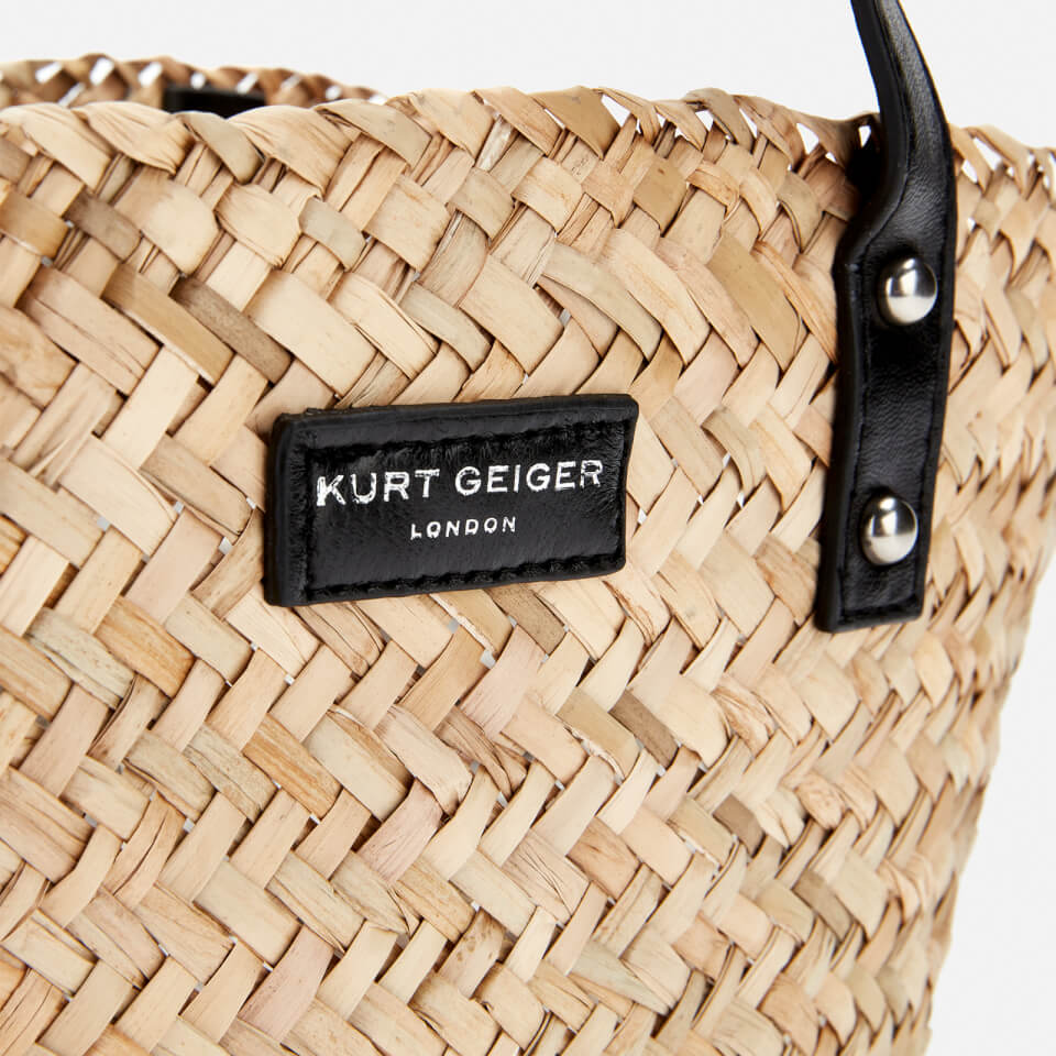 Kurt Geiger London Women's Kensington Small Basket Bag - Black