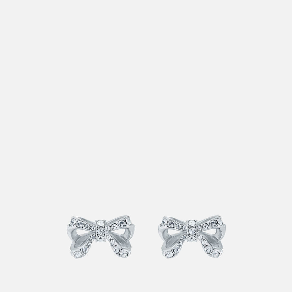 Ted Baker Women's Han Crystal Heart Earrings - Silver/Crystal | TheHut.com