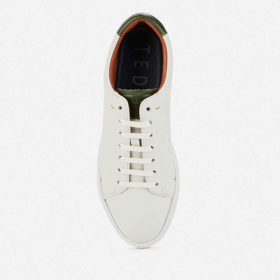 Ted baker sales mens white trainers