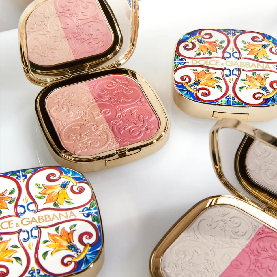 Dolce gabbana solar sales glow illuminating powder duo