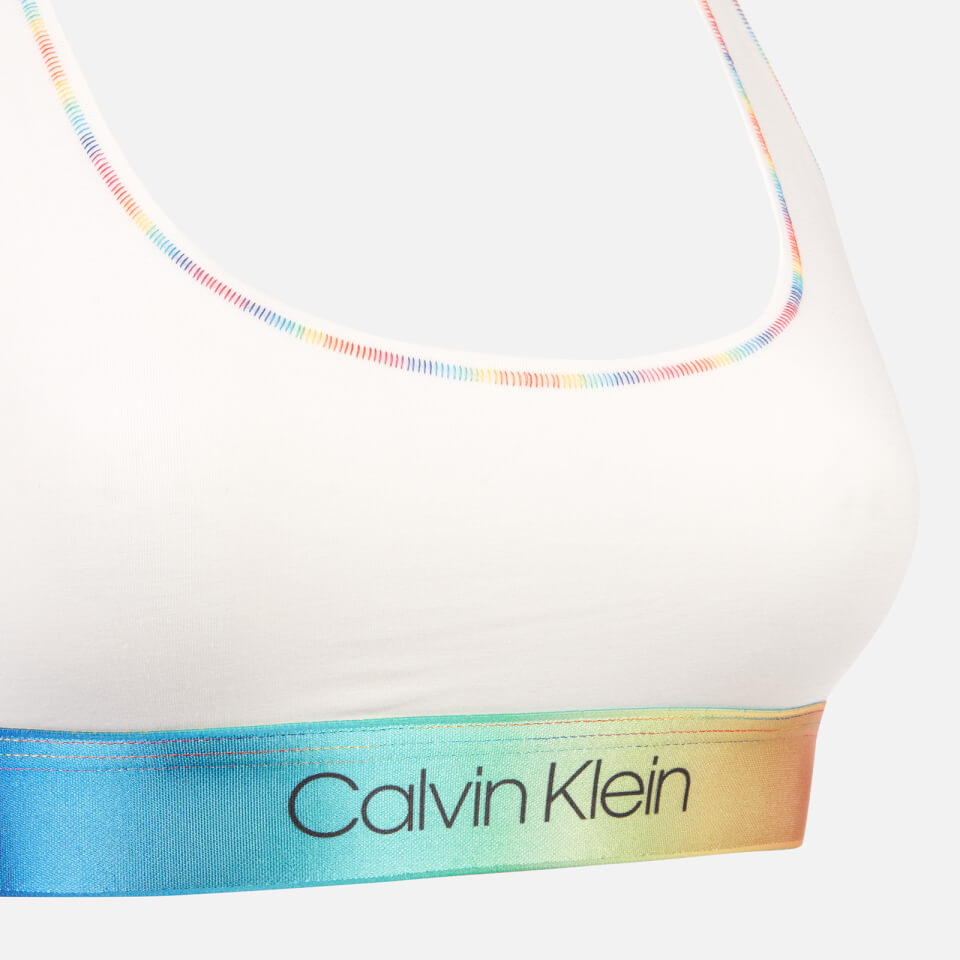 Calvin Klein Women's Pride Bralette - White