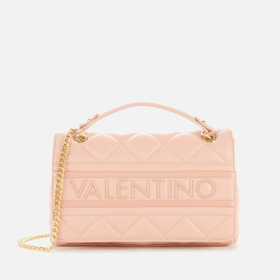 Valentino by Mario Valentino Pink Licia Quilted Small Shoulder Bag
