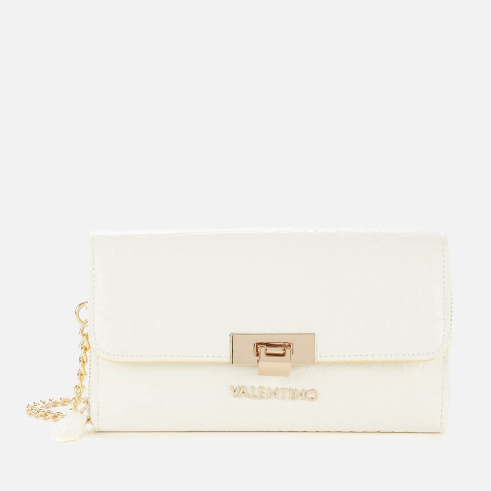 Valentino Bags Women's Anastasia Wallet with Chain - White