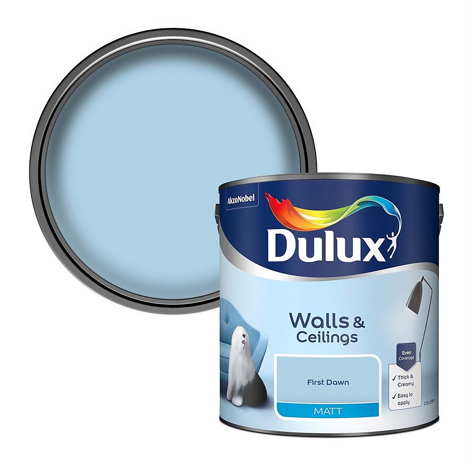 Dulux Matt Emulsion Paint First Dawn - 2.5L