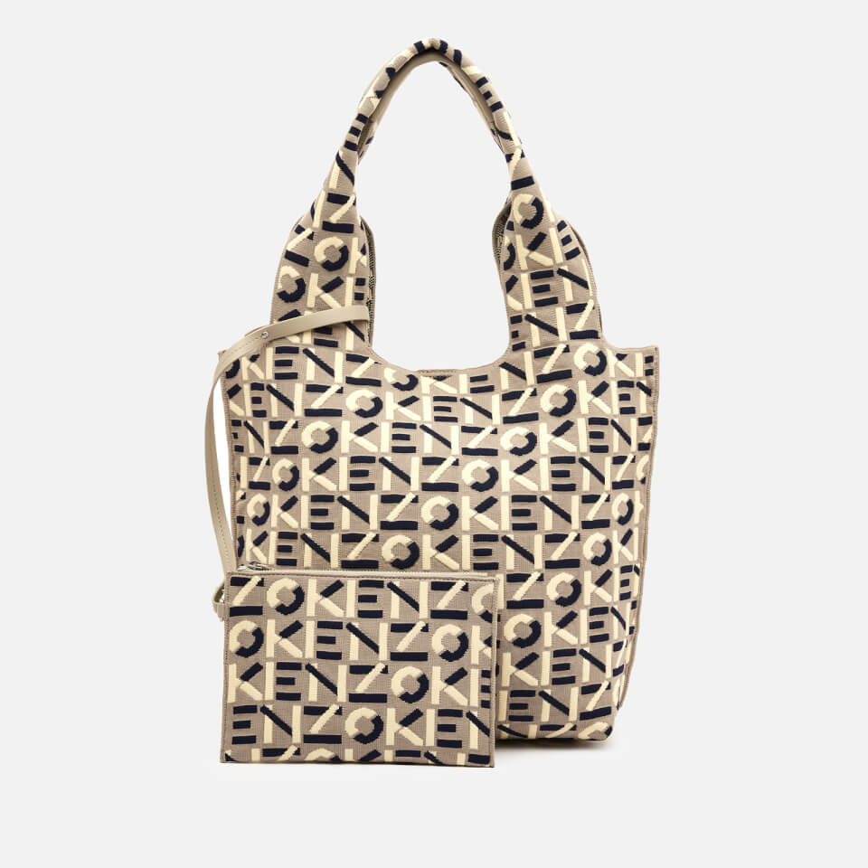 Kenzo square logo eco bag sale