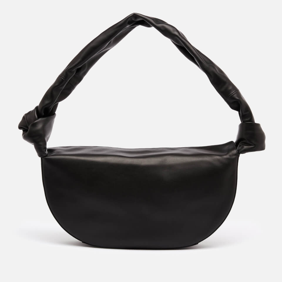 Little Liffner Women's Double Knot Banana Bag - Black