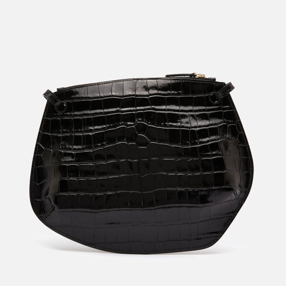 Little Liffner Women's Pebble Croc Cross Body Bag - Black