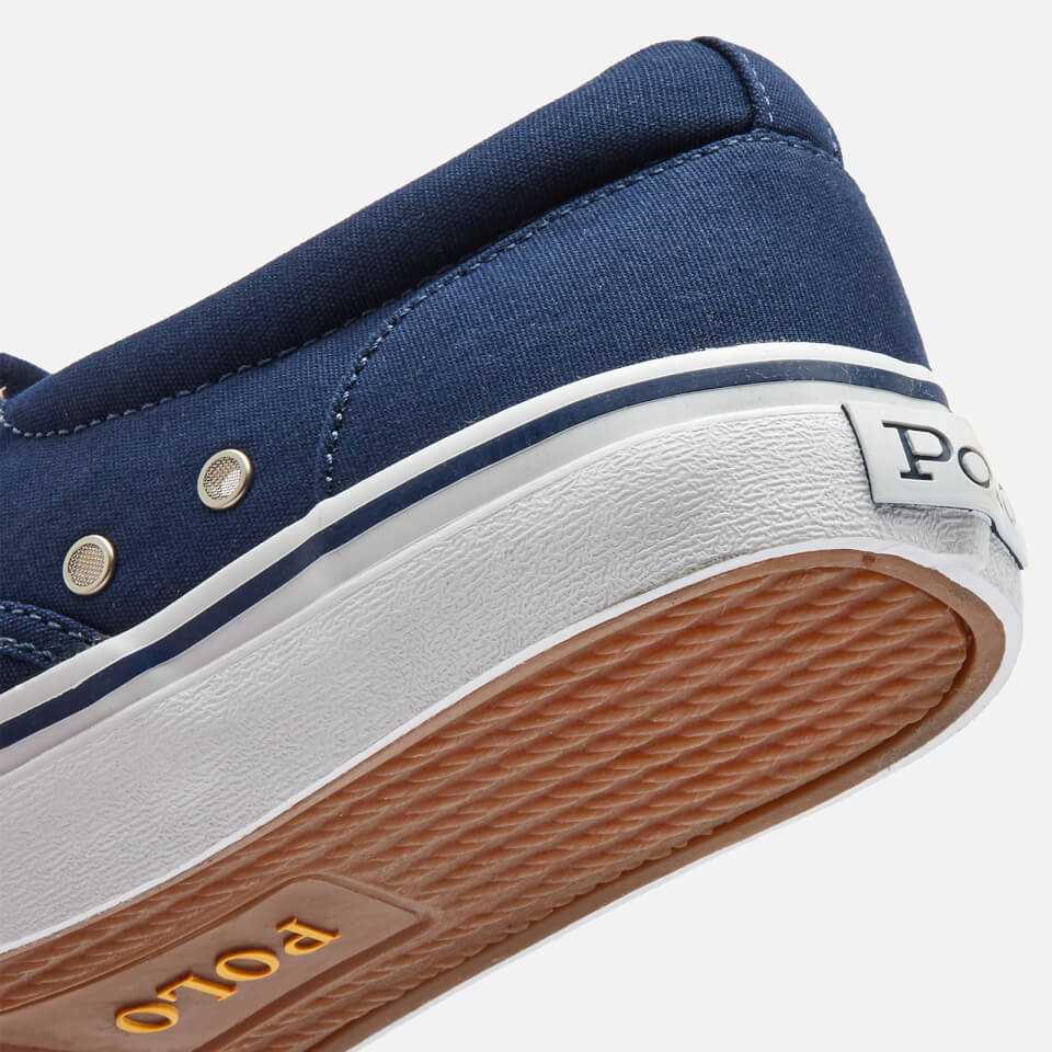Polo Ralph Lauren Men s Thompson Sustainable Beach Bear Slip On Trainers Newport Navy UK 7 Allsole