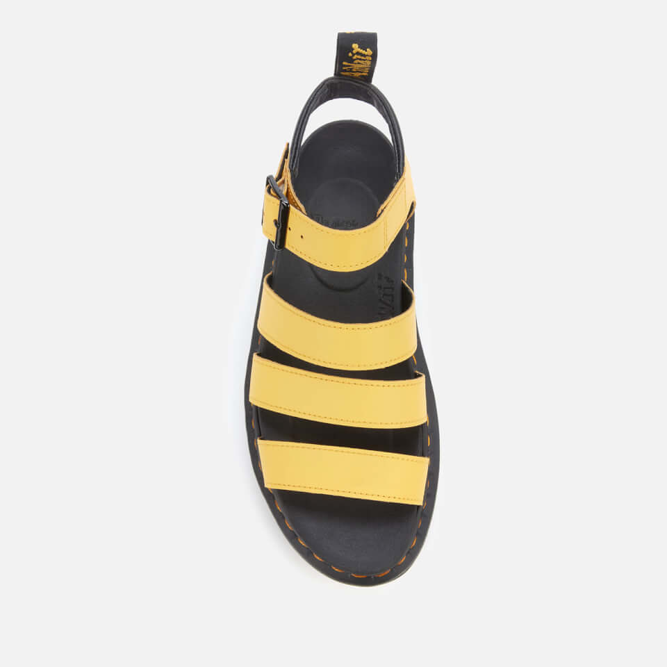 Dr martens yellow sandals outlet