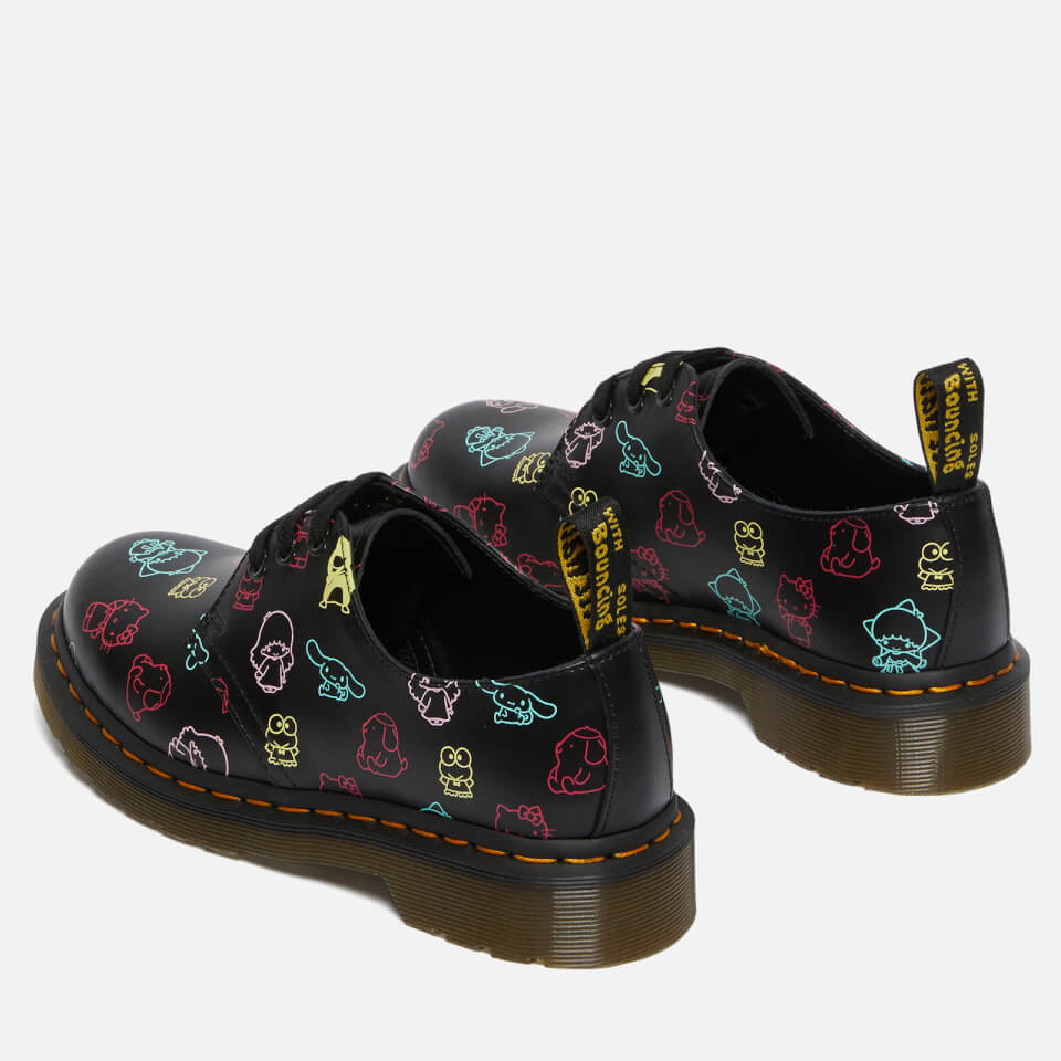 Dr. Martens Women's Jadon X Hello Kitty Quad Platform Black