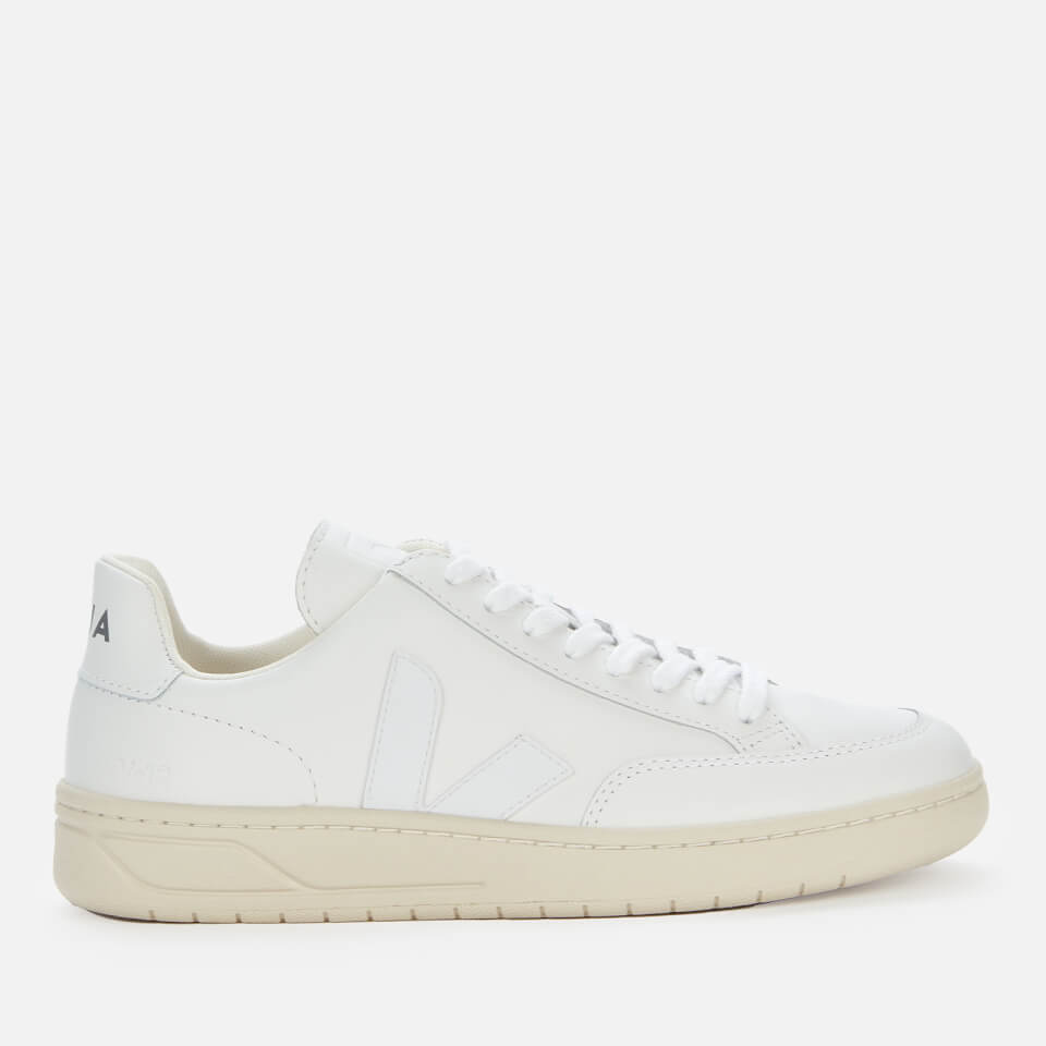 Veja Women's V-12 Leather Trainers - Extra White