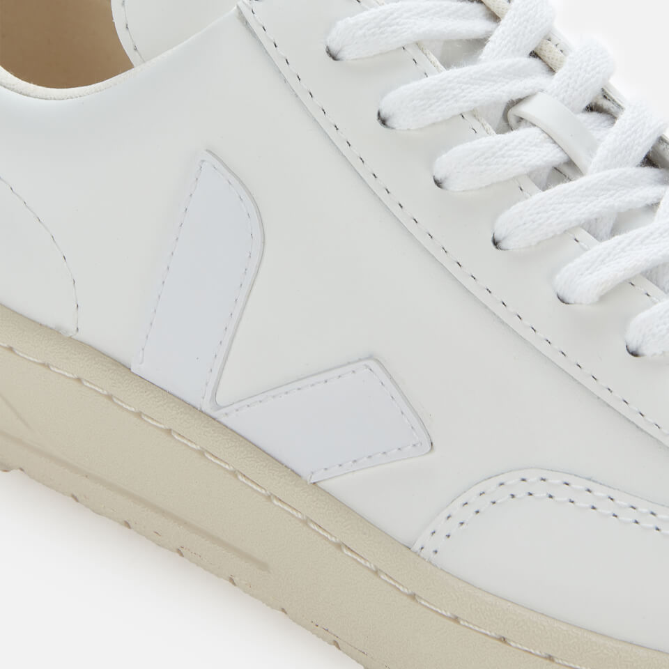 Veja Women's V-12 Leather Trainers - Extra White - UK 3 2