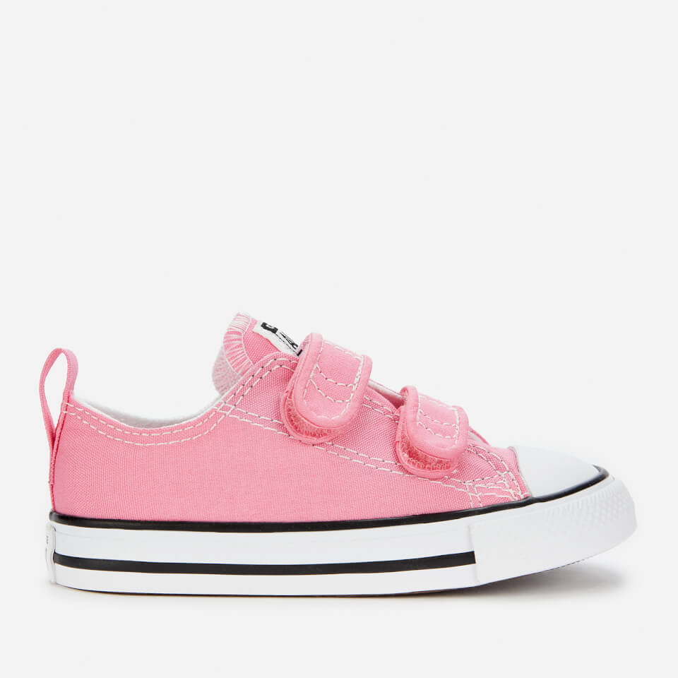 Converse Toddlers' Chuck Taylor All Star Ox Velcro Trainers - Pink