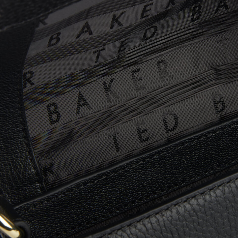 Ted Baker Women's Amali Branded Webbing Strap Xbody Bag - Jet-Black
