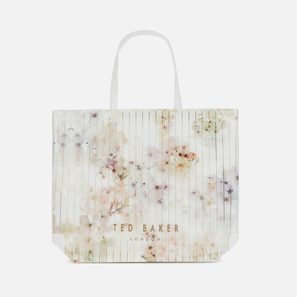 Ted Baker Women's Sazacon Floral Tote Bag - Ivory