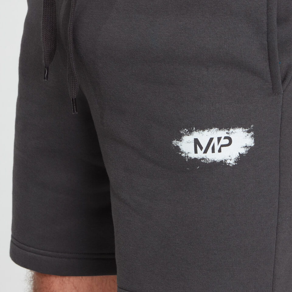 MP Men's Chalk Graphic Shorts - Carbon