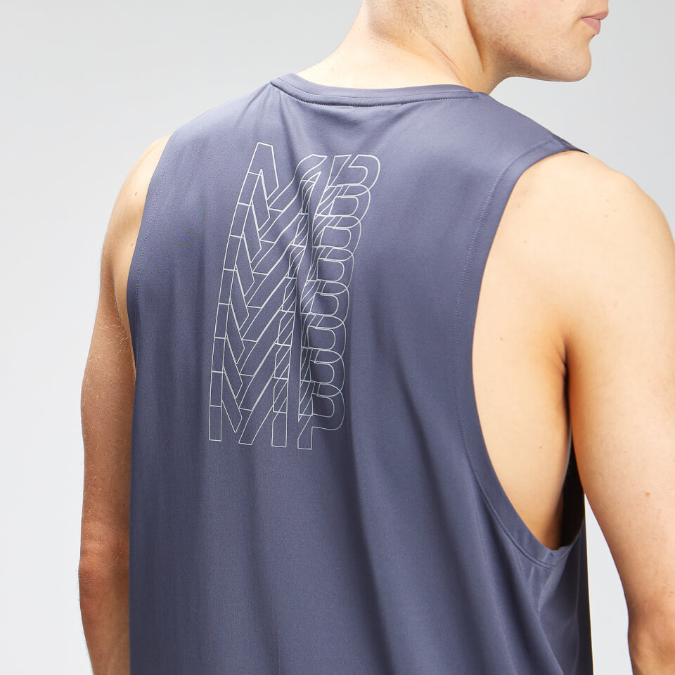 MP Men's Repeat Graphic Training Tank Top - Graphite