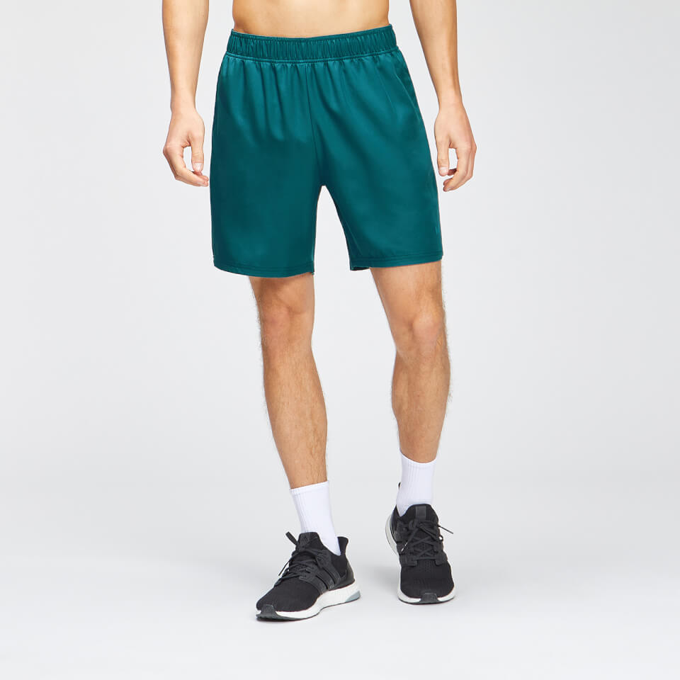 MP Men's Repeat Graphic Training Shorts - Deep Teal