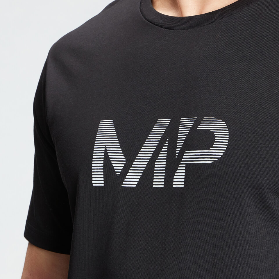 MP Men's Gradient Line Graphic Short Sleeve T-Shirt - Black