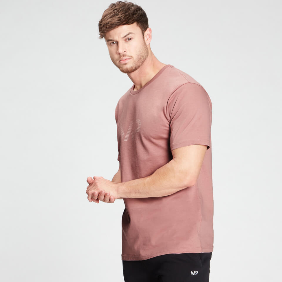 MP Men's Gradient Line Graphic Short Sleeve T-Shirt - Washed Pink