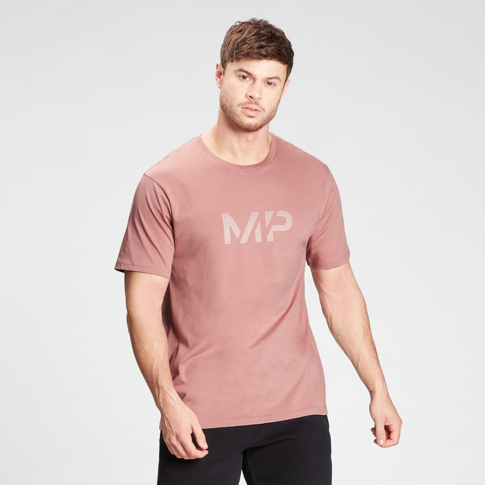 MP Men's Gradient Line Graphic Short Sleeve T-Shirt - Washed Pink