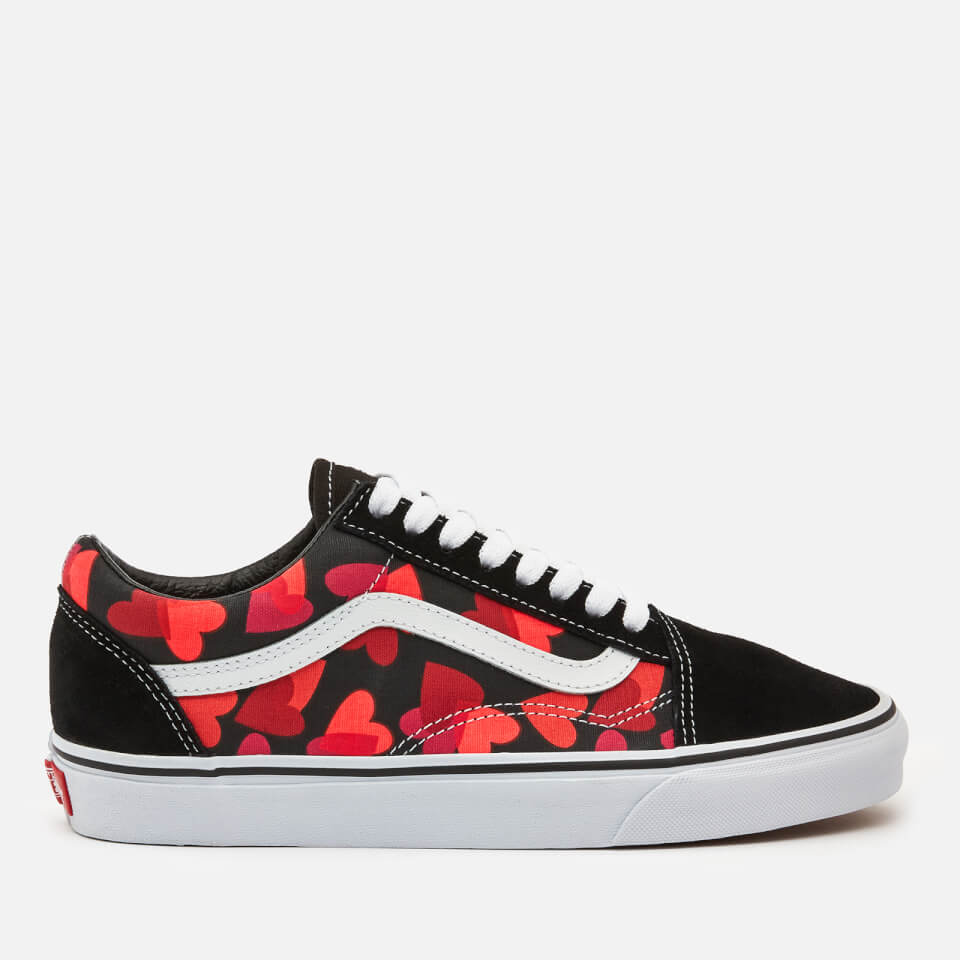 Red vans womens clearance
