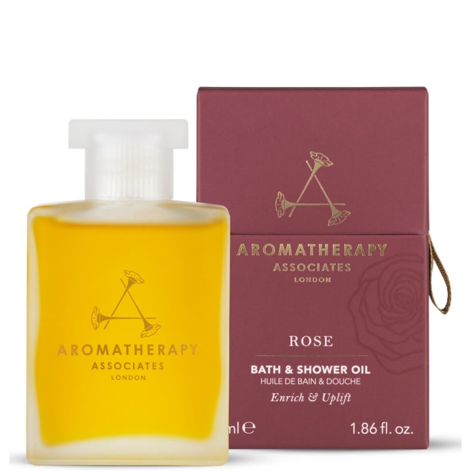 Aromatherapy Associates Limited Edition Engraved Rose Bath and Shower Oil 55ml
