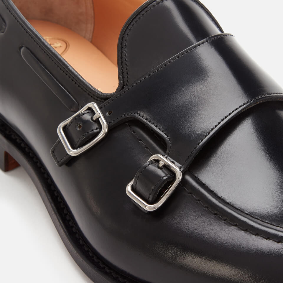 Church's Men's Clatford Polished Leather Monk Shoes - Black