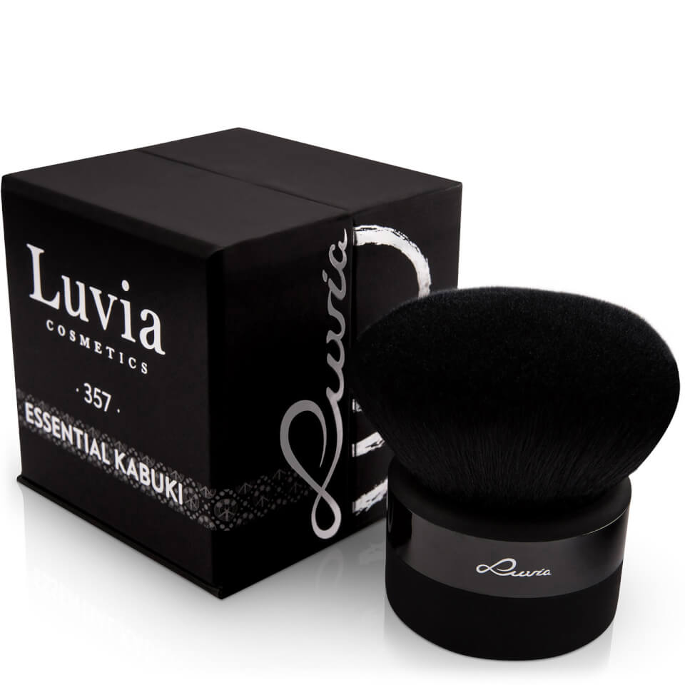 Luvia Essential Kabuki Brush - Black