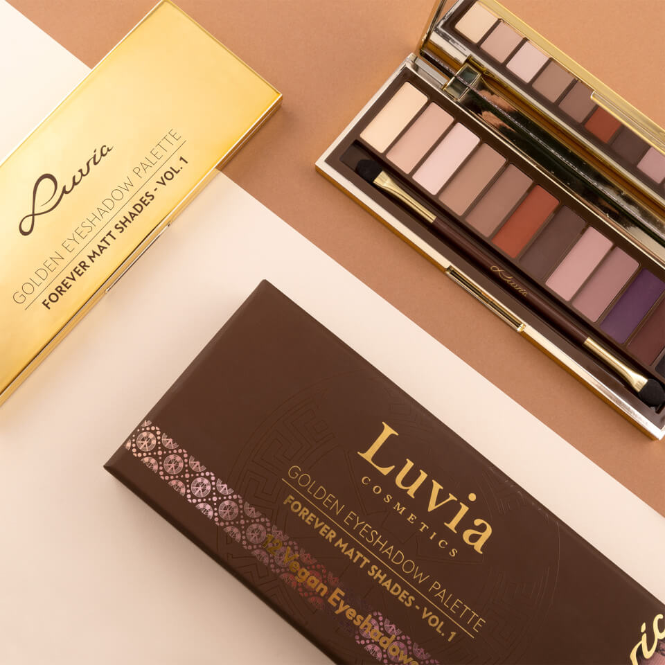 Luvia Forever Matt Shades - Eyeshadow FREE Delivery Palette