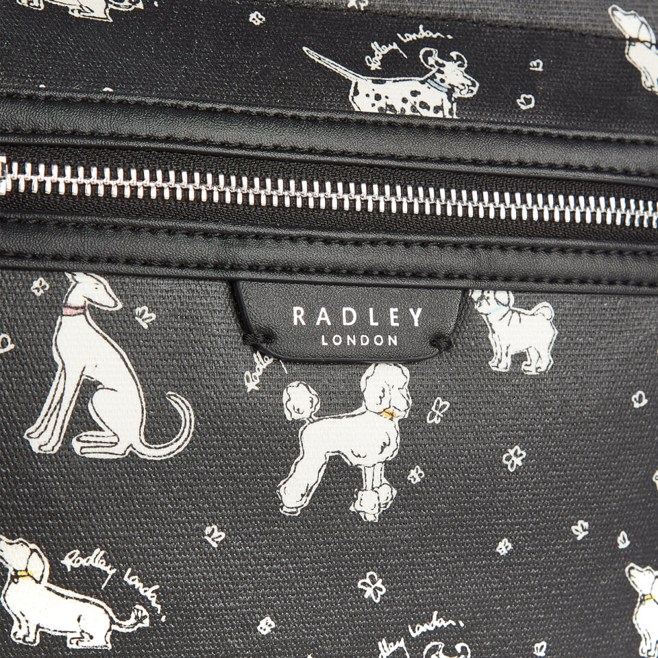 Radley Women's Maple Cross Fun Pups Small Ziptop Cross Body Bag - Black