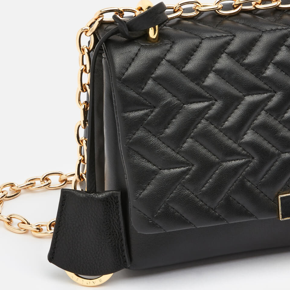 Radley Women's Mill Bay Geo Medium Flapover Cross Body Bag - Black