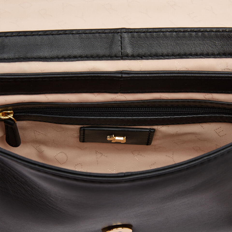 Radley Women's Mill Bay Geo Medium Flapover Cross Body Bag - Black
