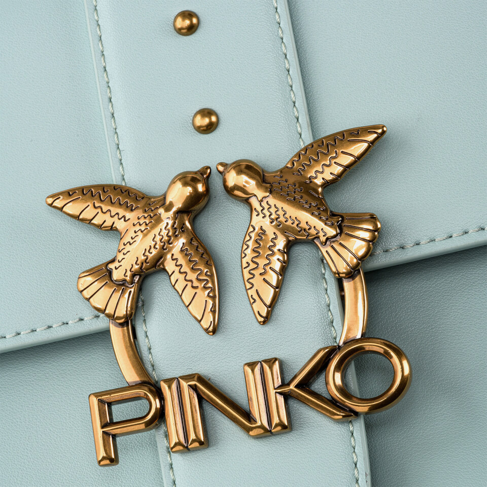 Pinko Women's Love Classic Icon Simply Shoulder Bag - Sage Grey