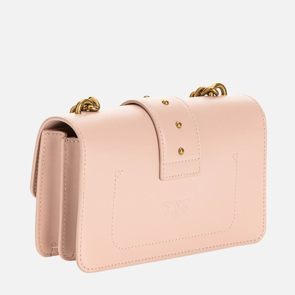 Pinko Women's Love Mini Icon Jewel Shoulder Bag - Rose Dust Pink