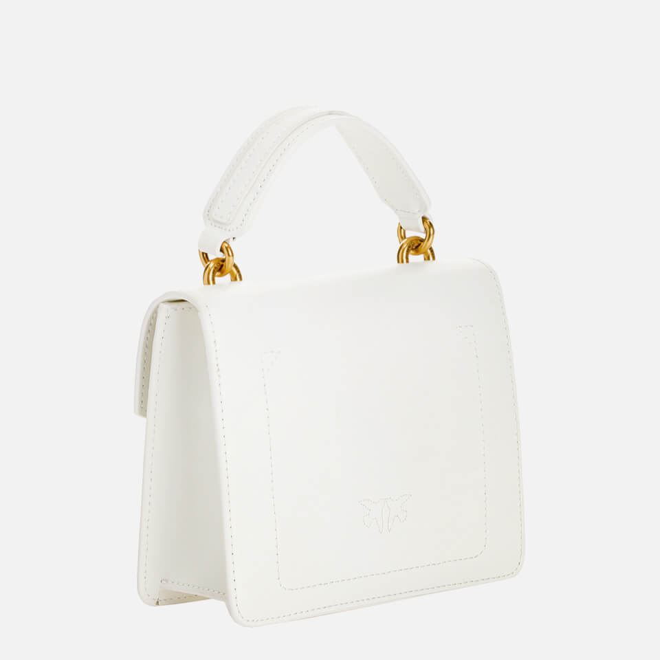 Pinko Women's Love Mini Top Handle Bag - White