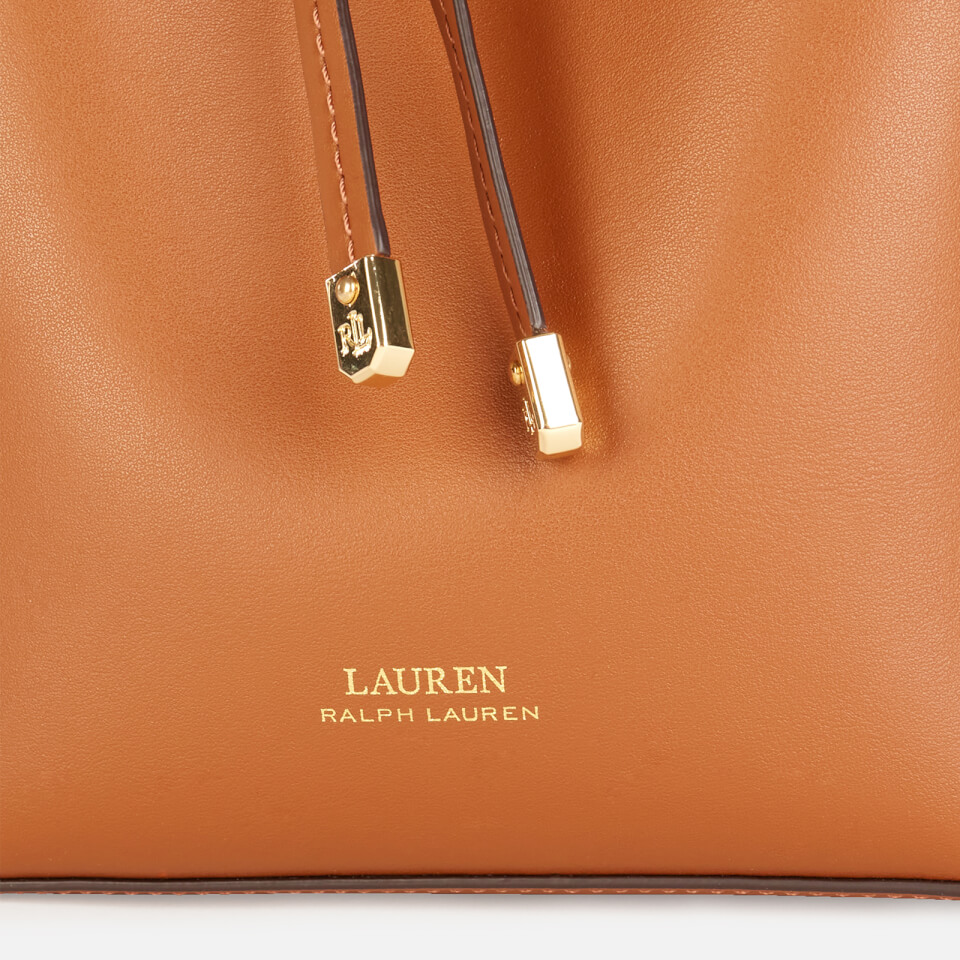 Lauren Ralph Lauren Women's Dryden Debby II Drawstring Mini Bag - Lauren Tan/Monarch Orange