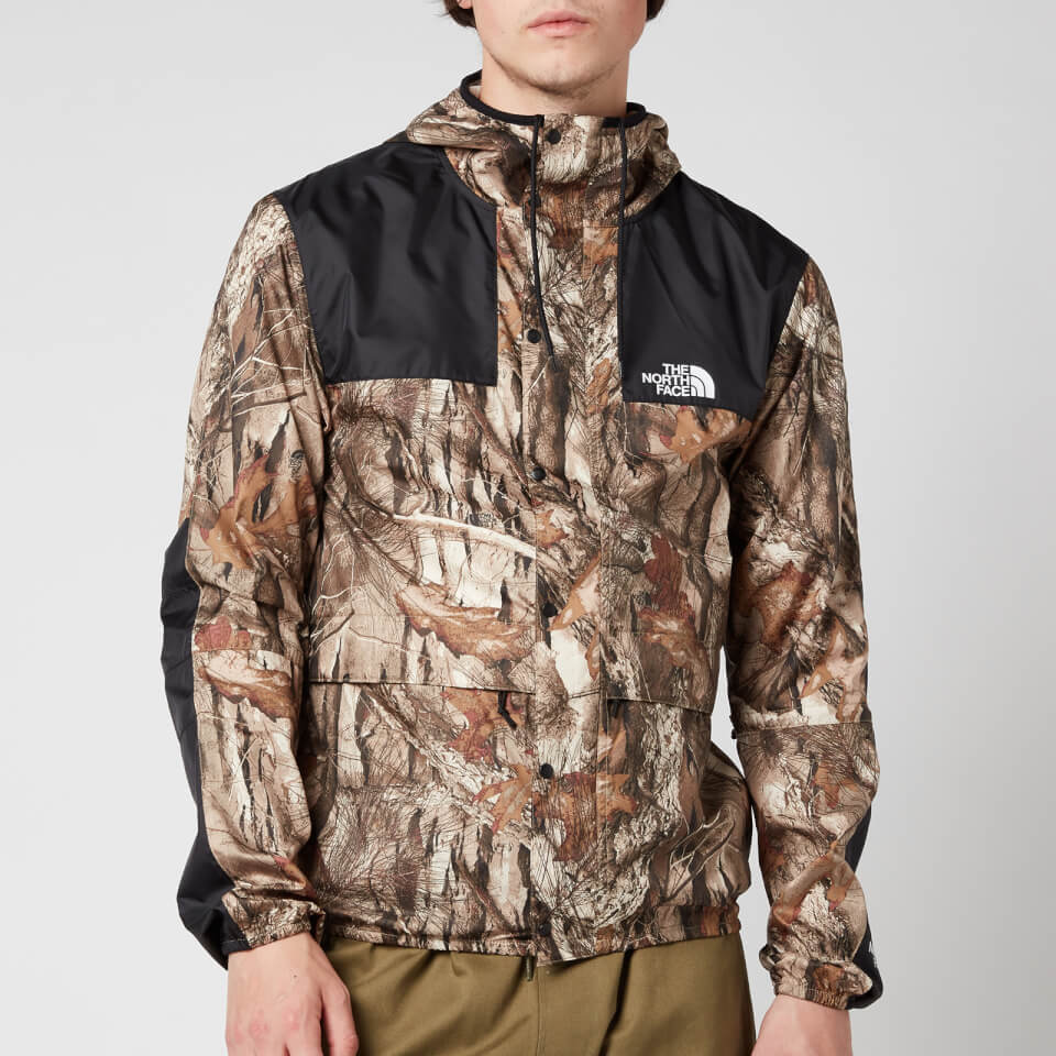 The North Face Men's Seasonal Mountain Jacket - Kelp Tan/Forest Floor Print