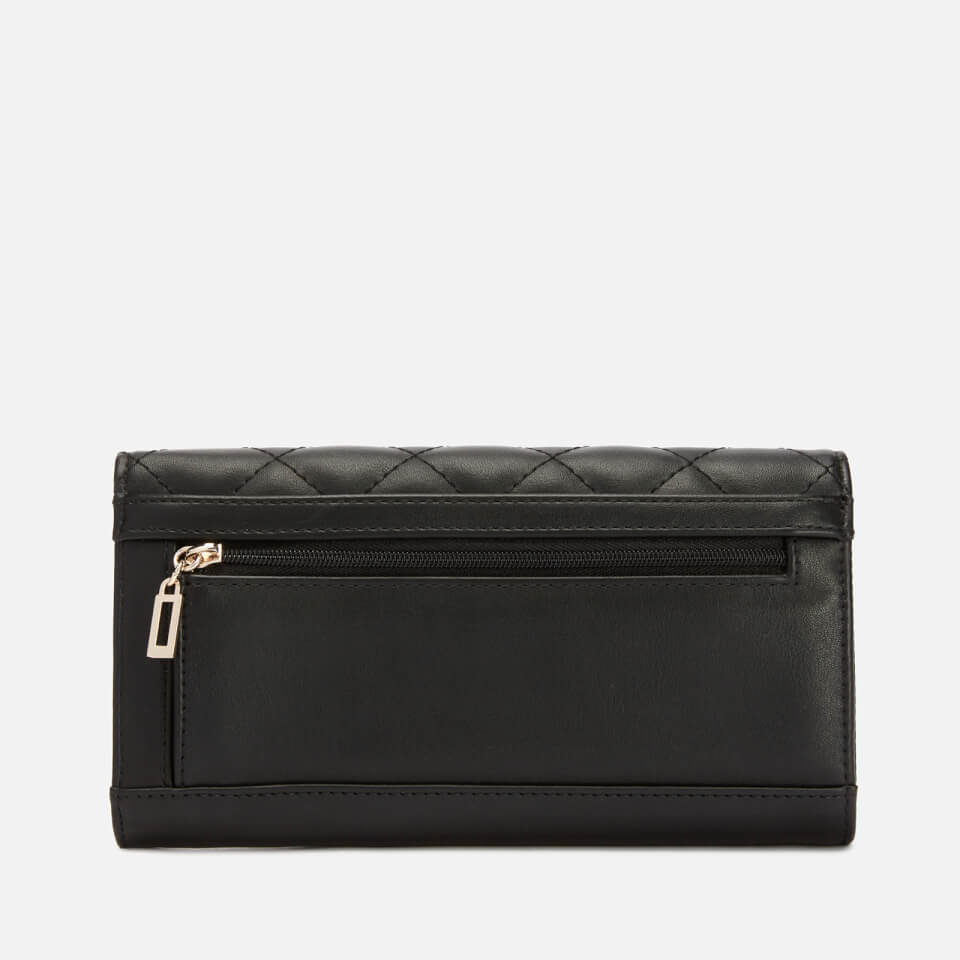 Guess Women's Illy Pocket Trifold Wallet - Black