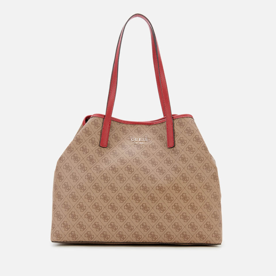 Guess Women's Vikky Large Tote Bag - Brown