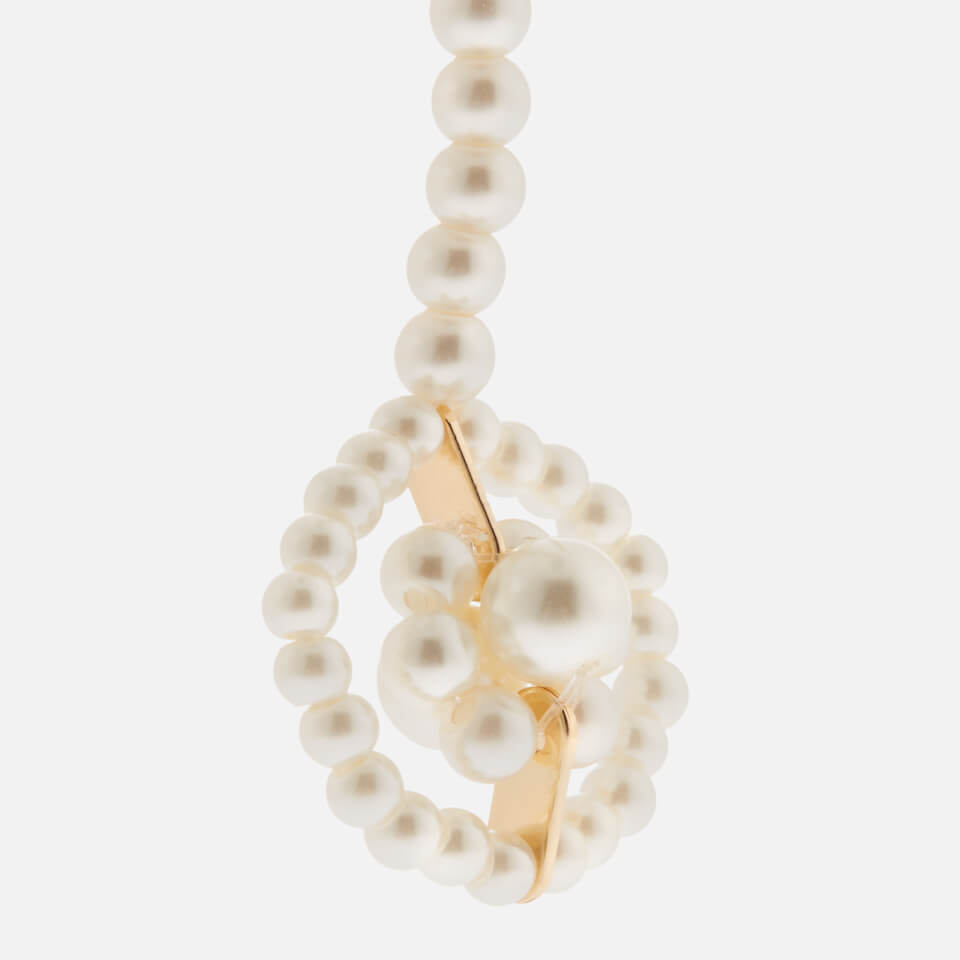 Shrimps Women's Viola Faux Pearl Earrings - Cream