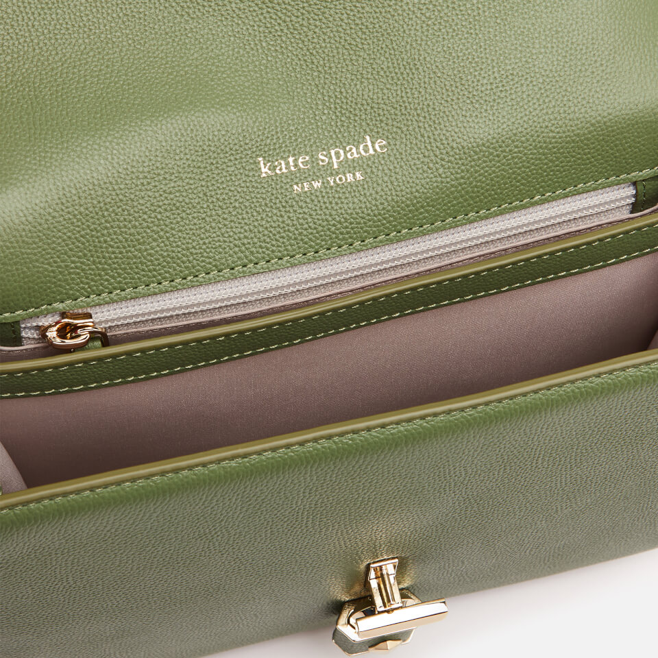 Kate Spade New York Women's Locket Large Flap Shoulder Bag - Romaine