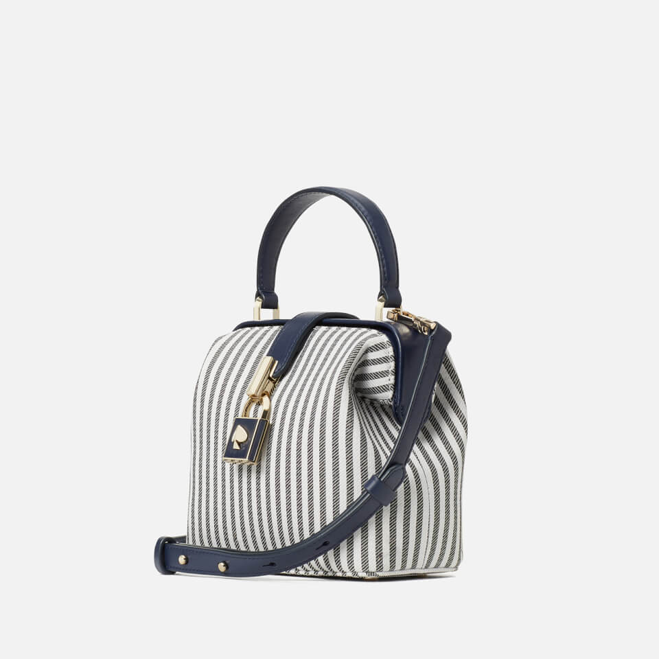 Kate Spade New York Women's Remedy Stripe Small Top Handle Bag - Blazer Blue Multi