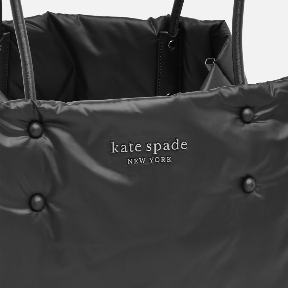 Kate Spade New York Women's Everything Puffy Nylon Large Tote Bag - Black