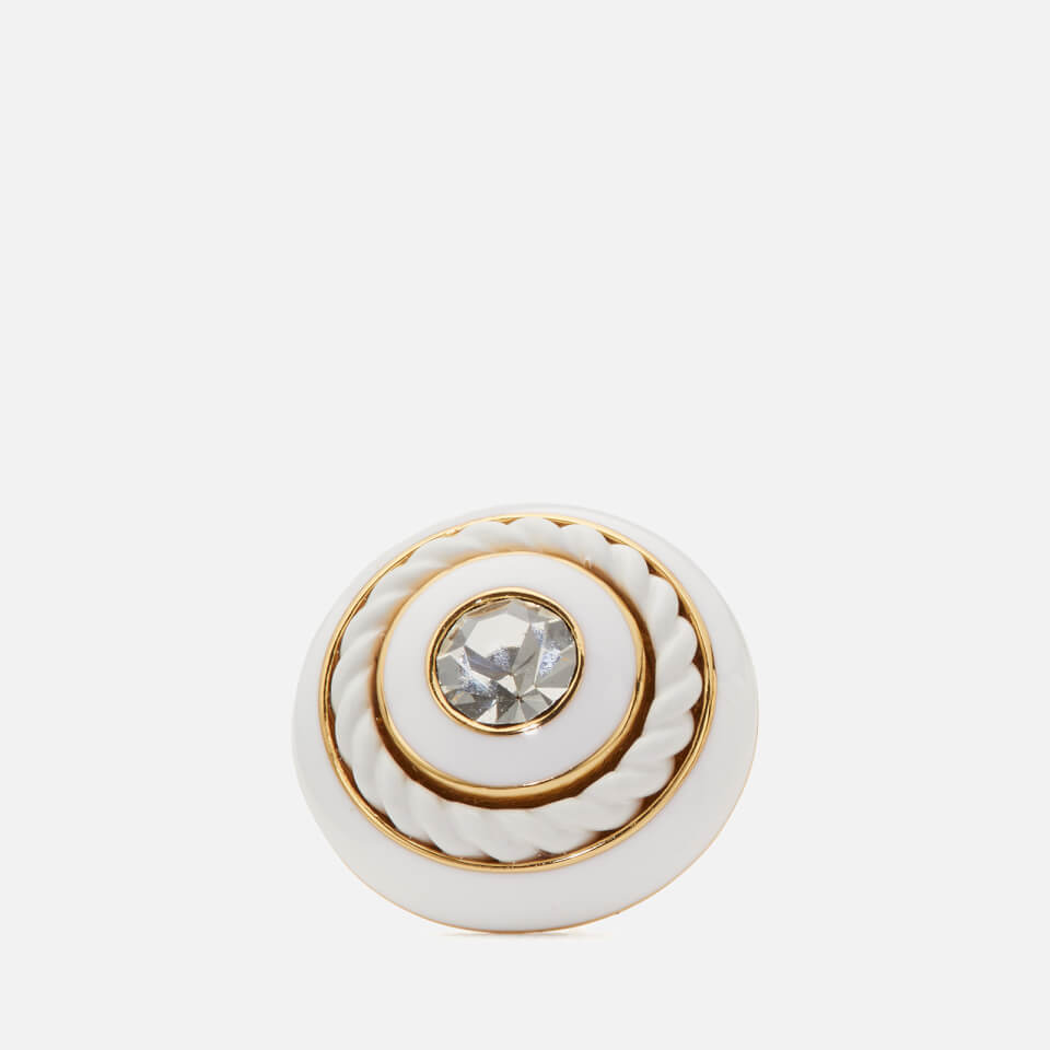 Kate Spade New York Women's Know The Ropes Studs - White