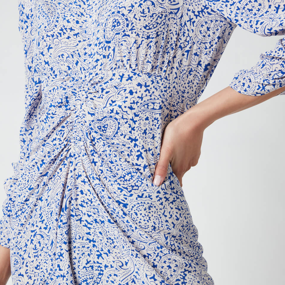 Marant Etoile Women s Albi Dress Blue FR 38 UK 10 Coggles