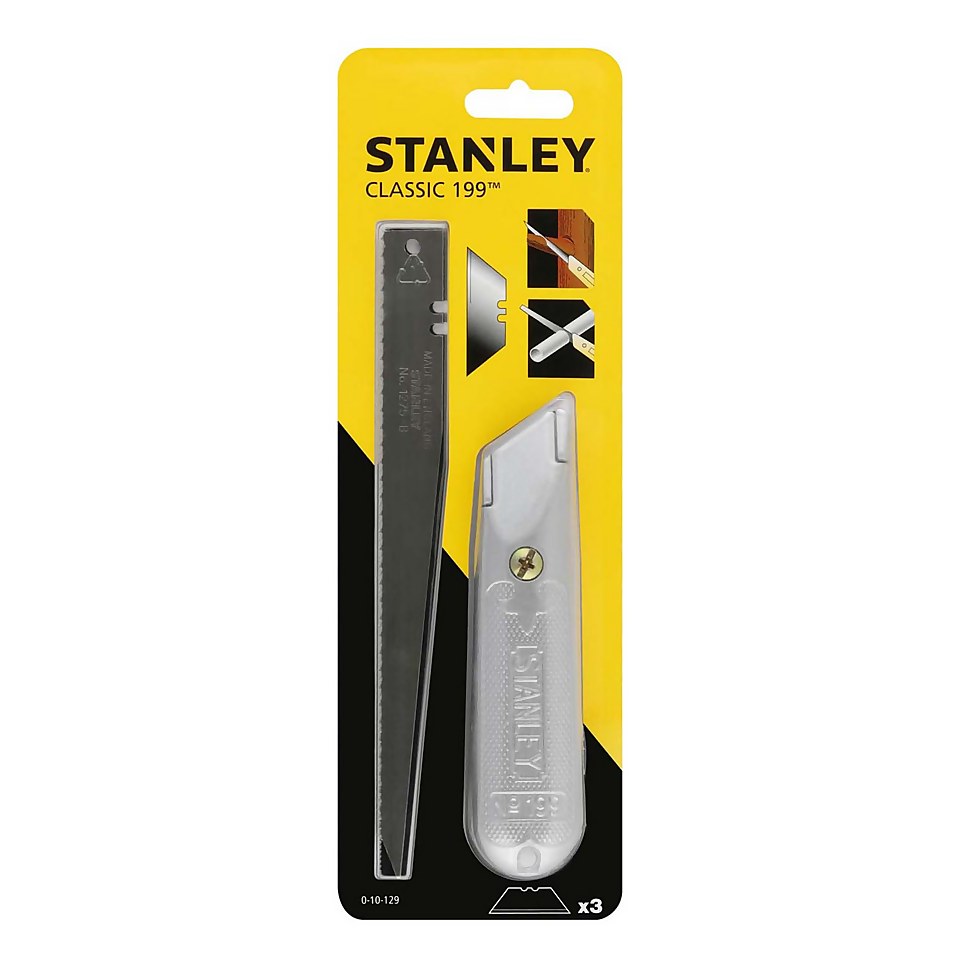 Stanley 199 Fixed Blade Knife and Saw Set