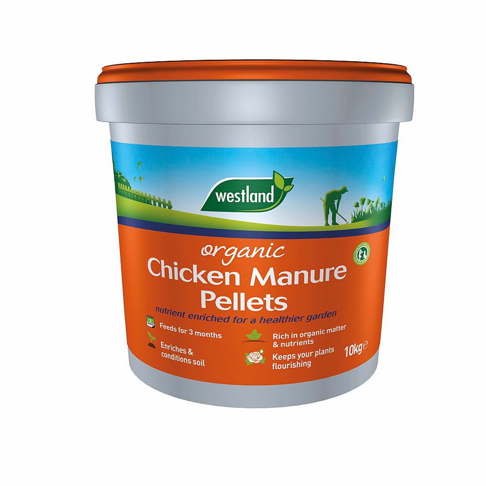 Westland Organic Chicken Manure Pellets - 10kg