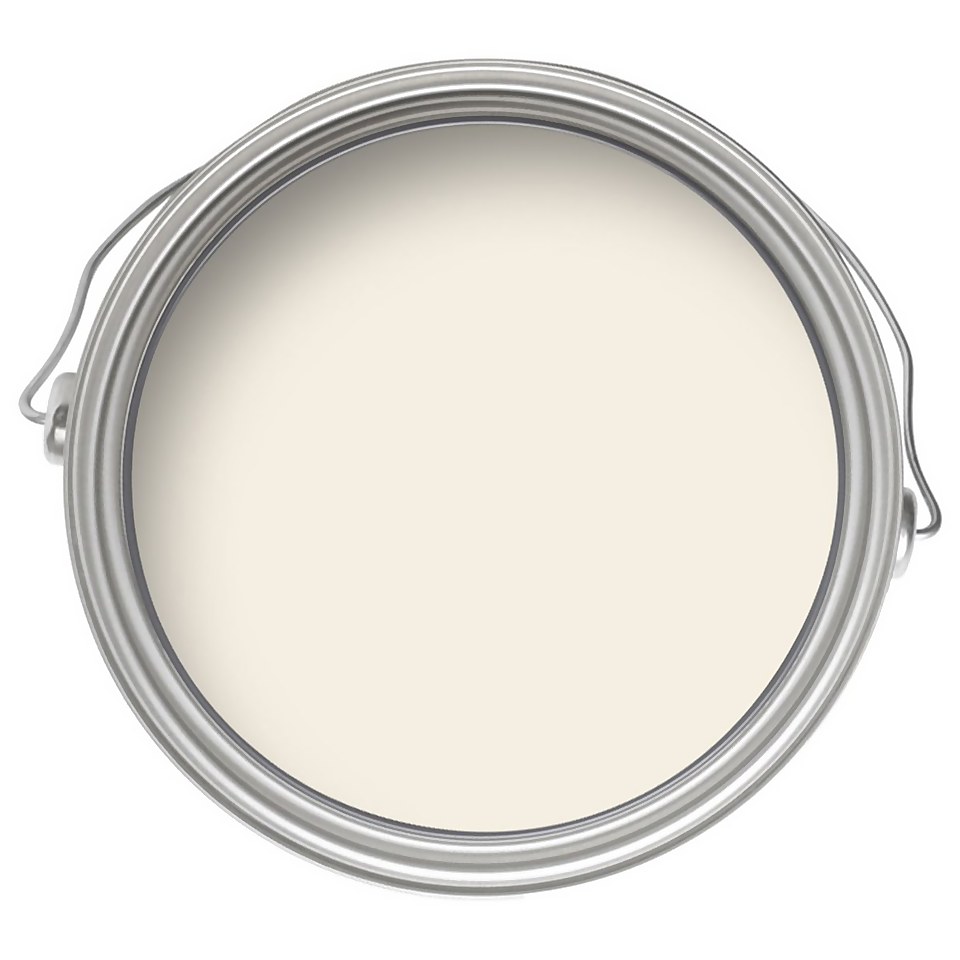 Crown Period Colours Breatheasy Aged White - Flat Matt Emulsion Paint - 2.5L