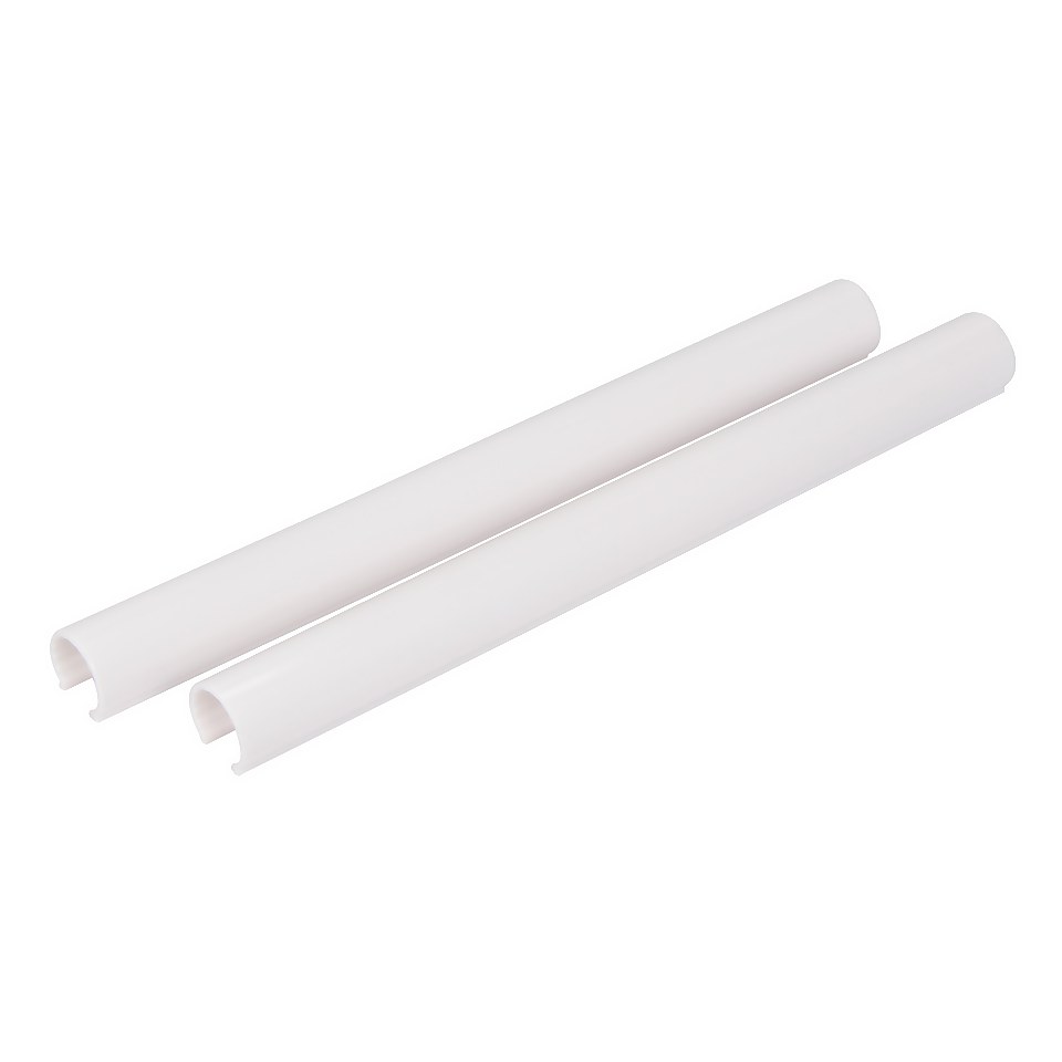 Vitrex White Plastic Pipe Covers